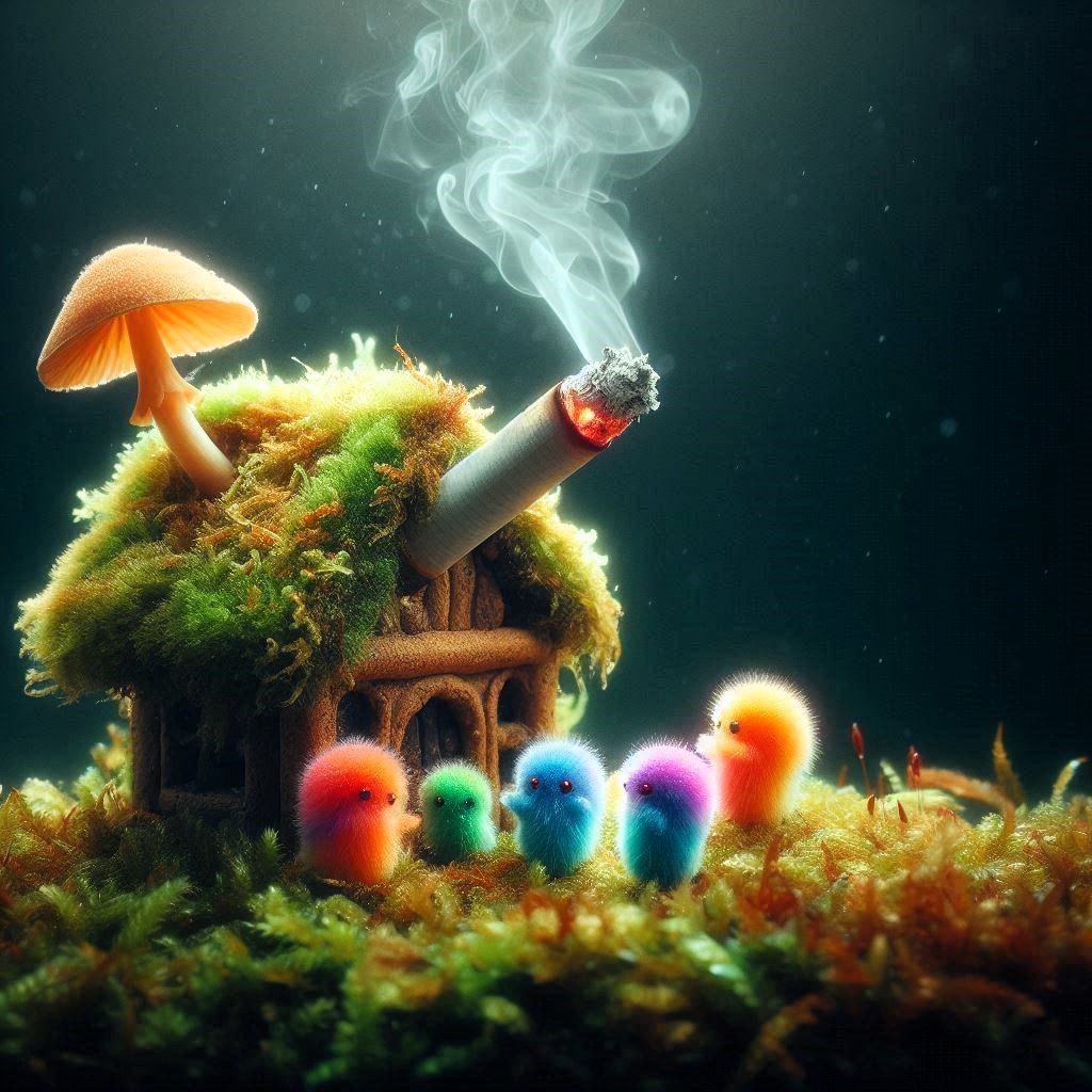 Pippi's Smoking Again!