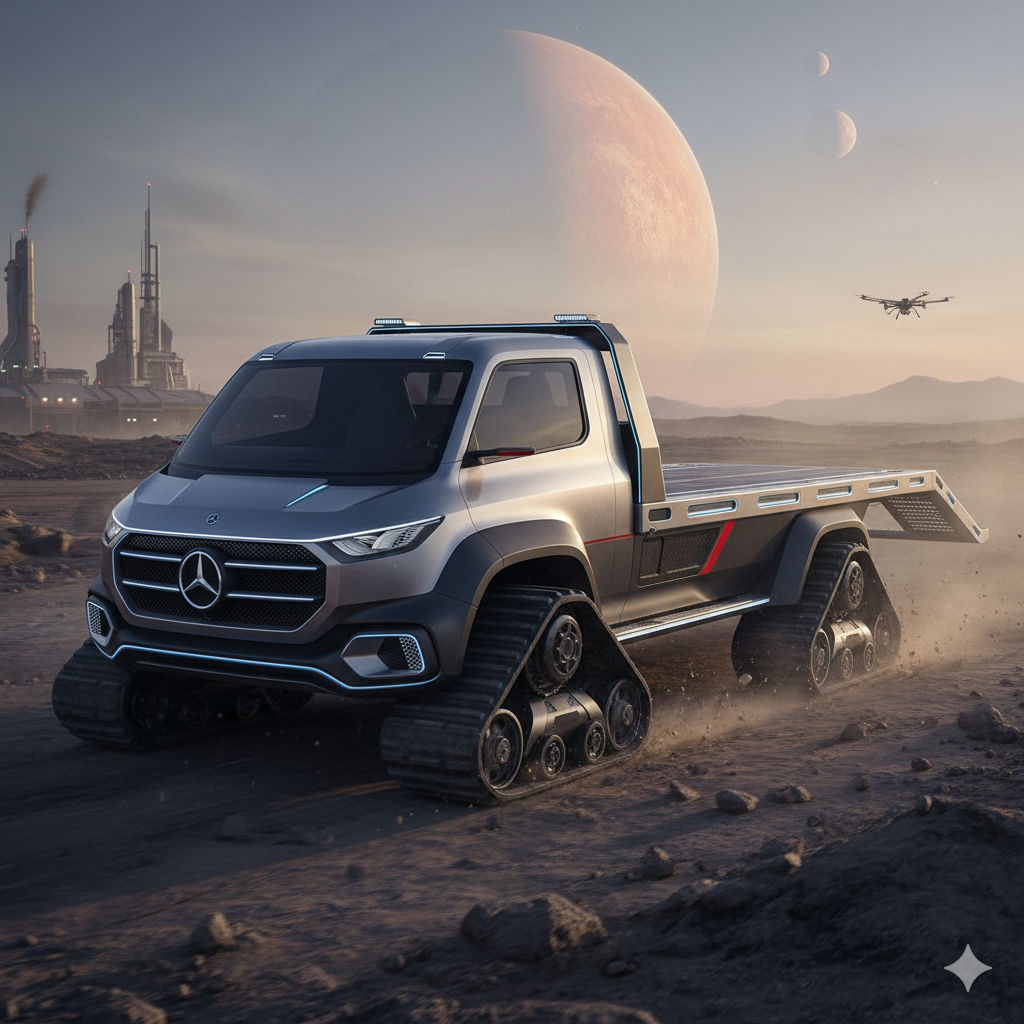 Mercedes tracked vehicles