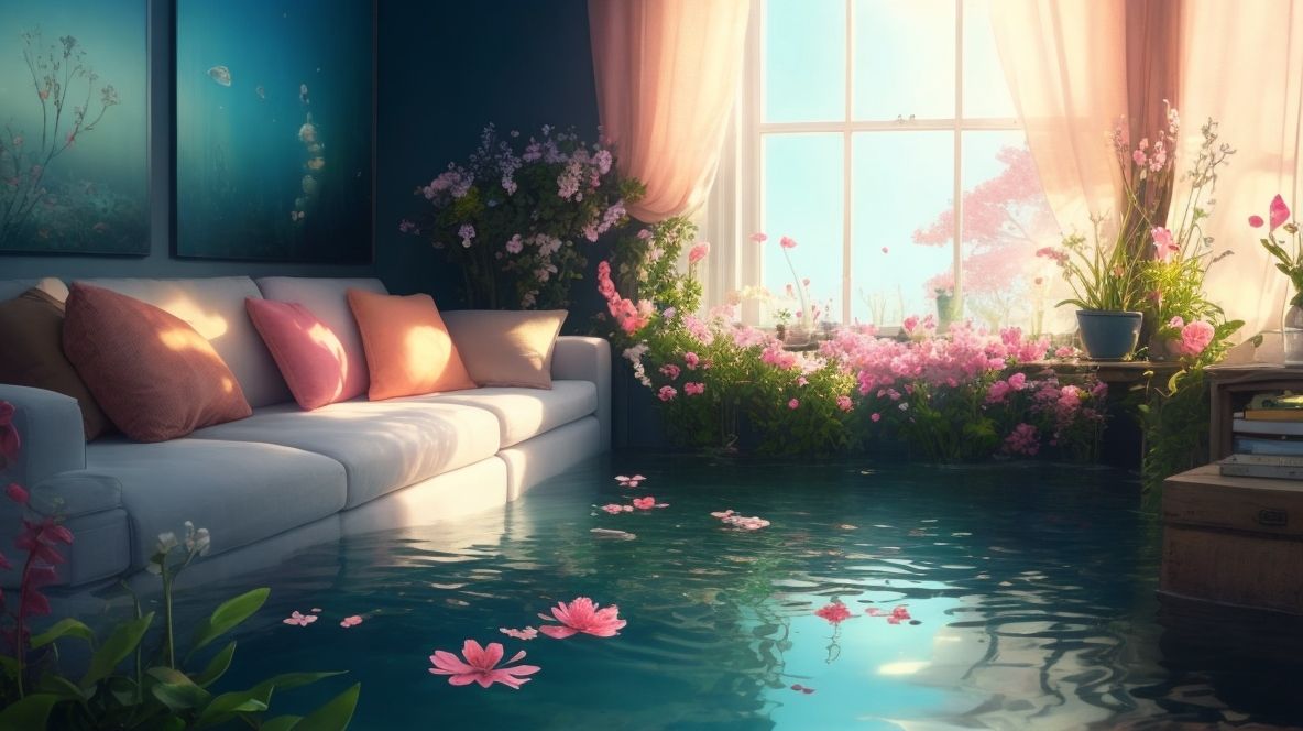 Spring in livingroom