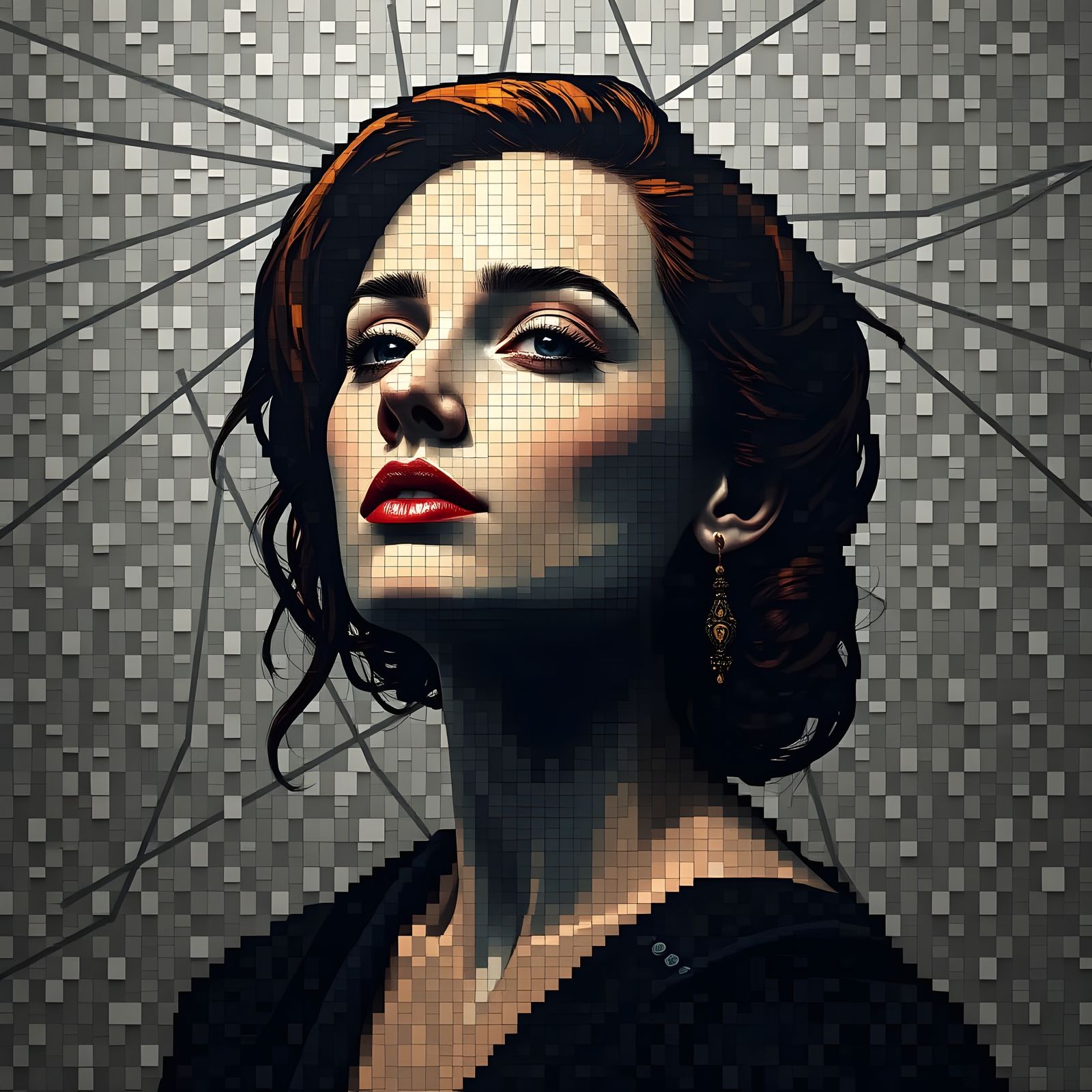 Portrait of squares  by @Tha MeMe