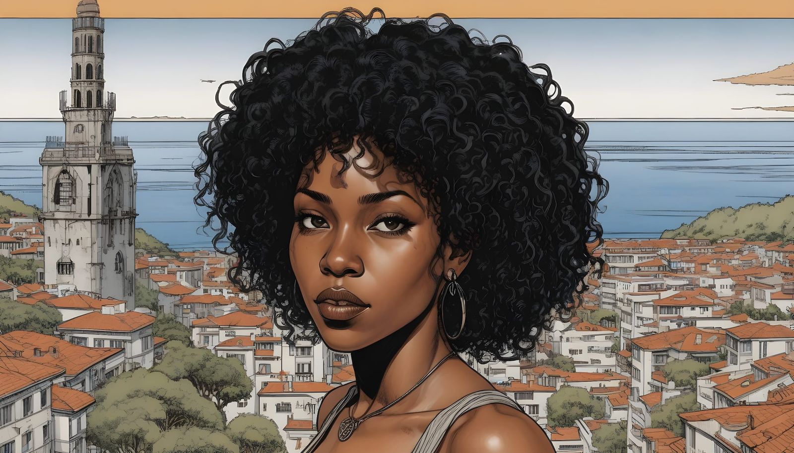 Black Beauties Drawing