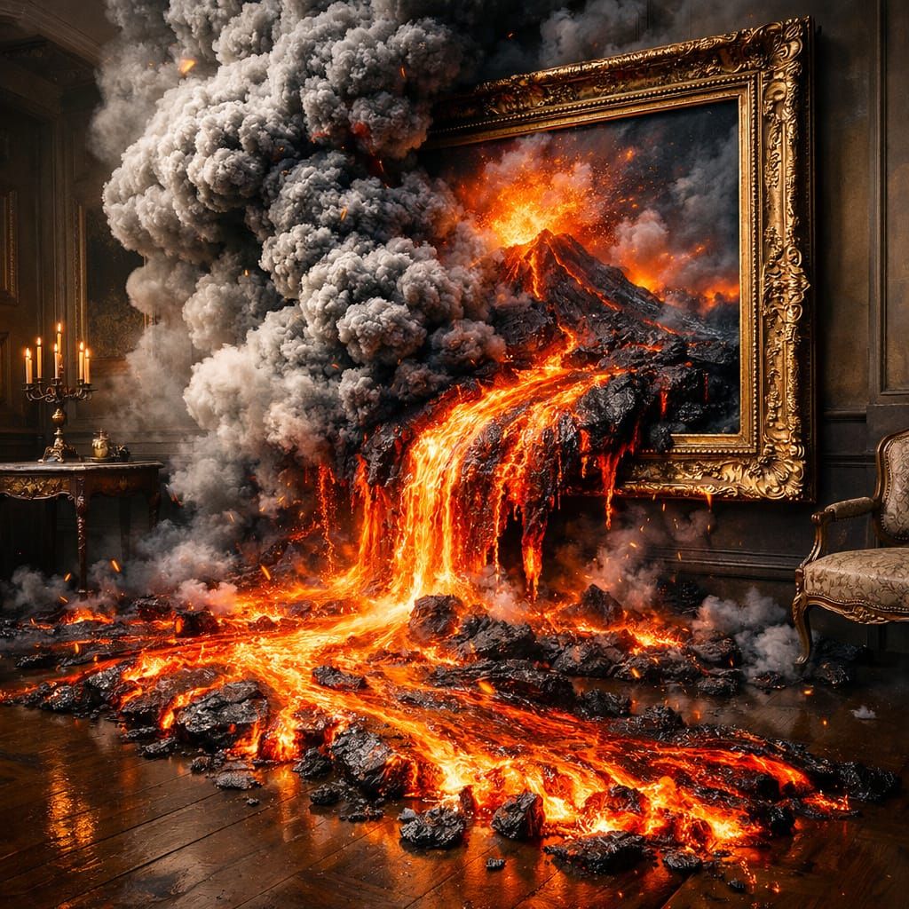 “When the Canvas Breaks Its Chains”    by @Anna