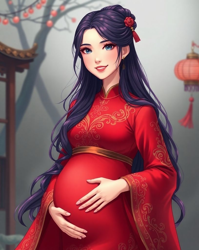 Empress Sakura pregnant