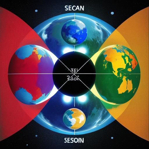 Seasons Globes Word Art