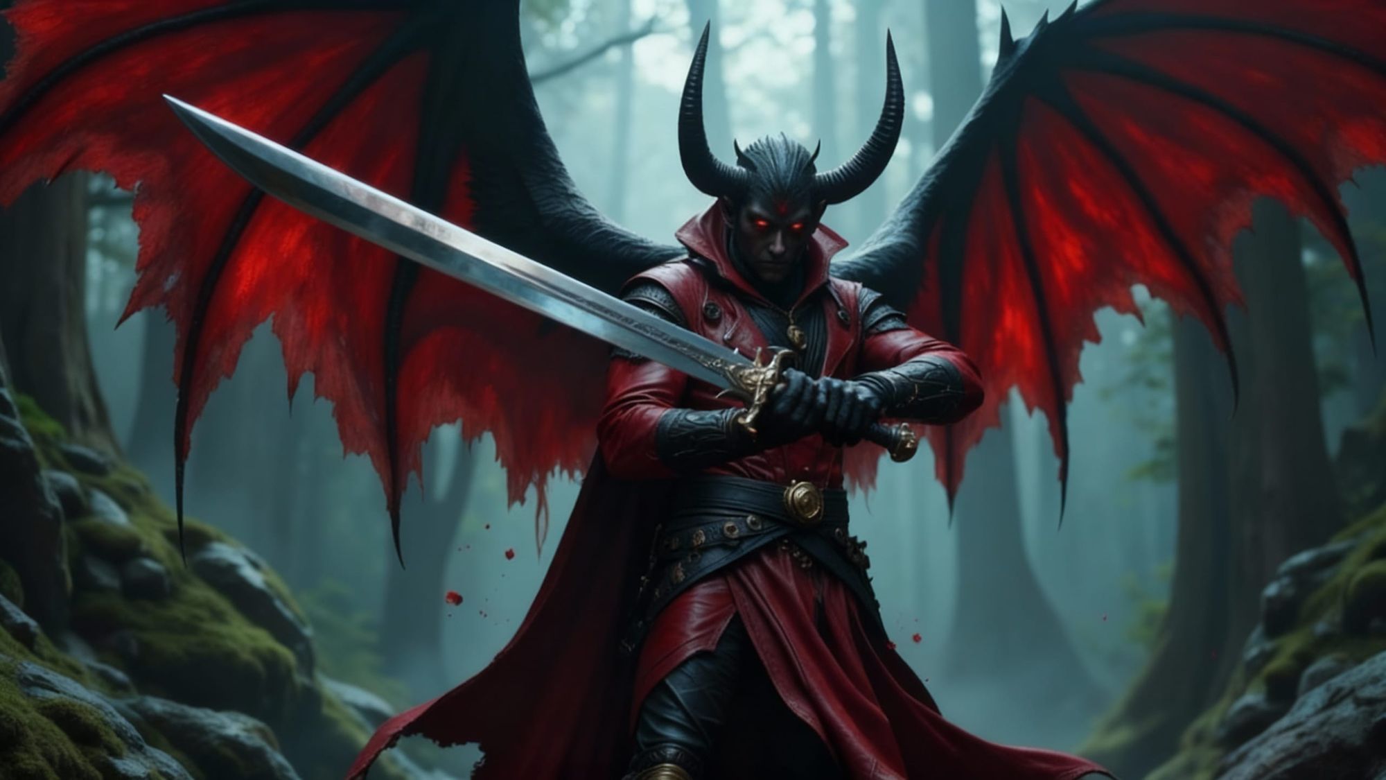 Tiefling Swordmaster