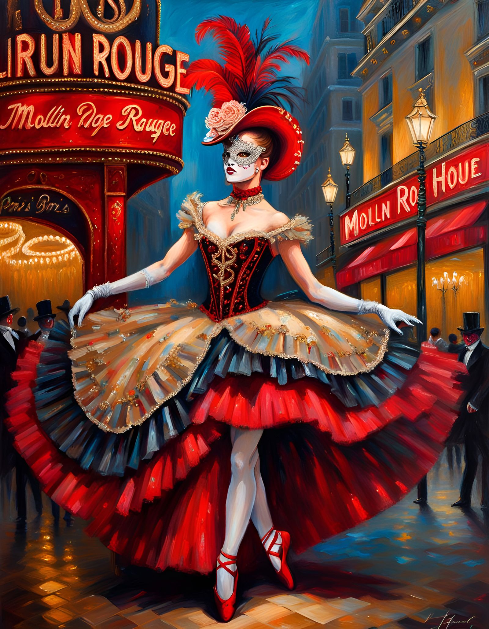 Moulin Rouge Dance #1 Masterplayer AI Generated Artwork NightCafe Moulin Rouge Dance #1 Masterplayer AI Generated Artwork NightCafe