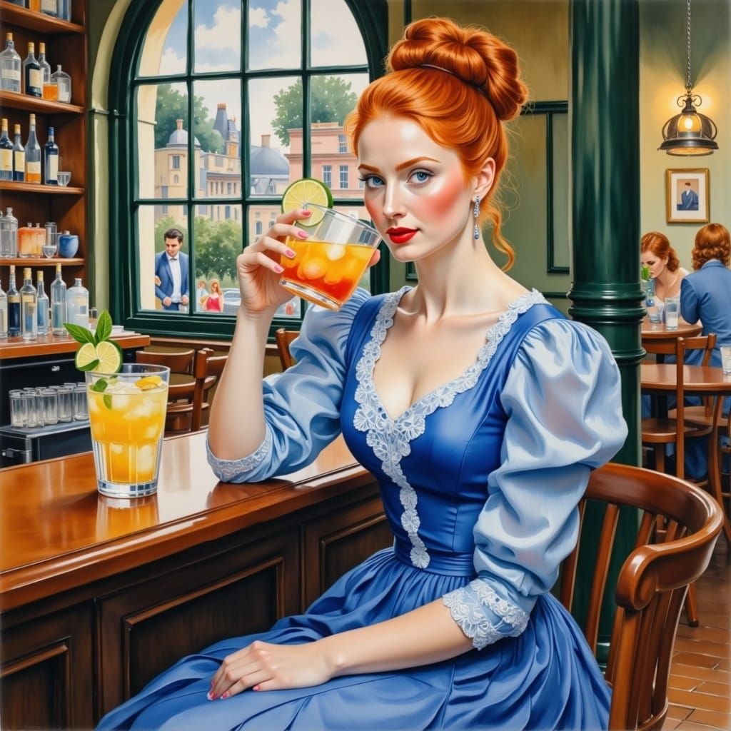 <lora:GouachePaintingFlux:1.0>  