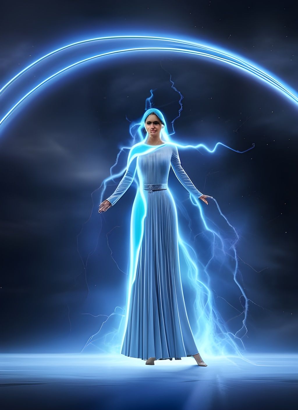 Electric blue