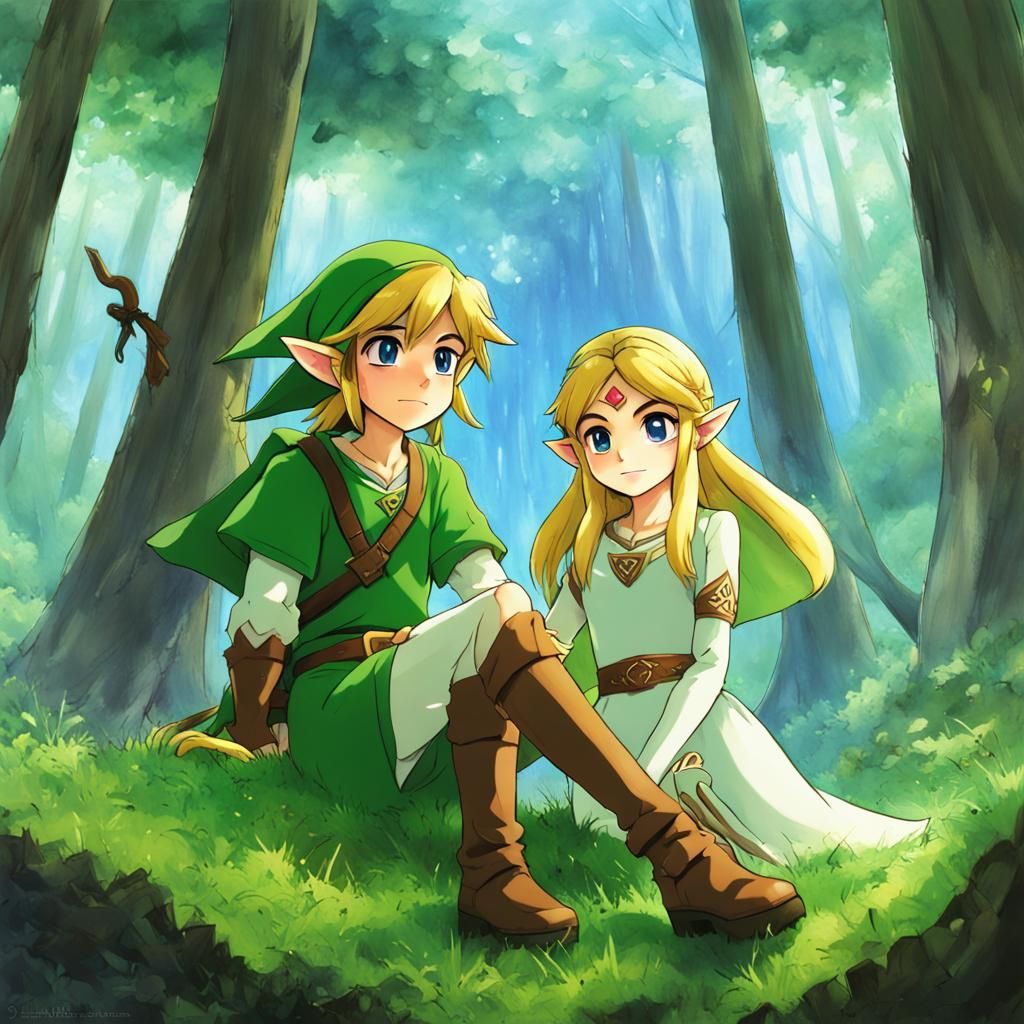 Link and Zelda
