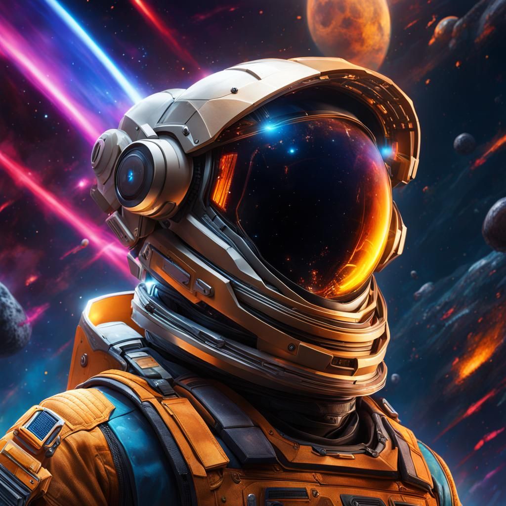 a space man