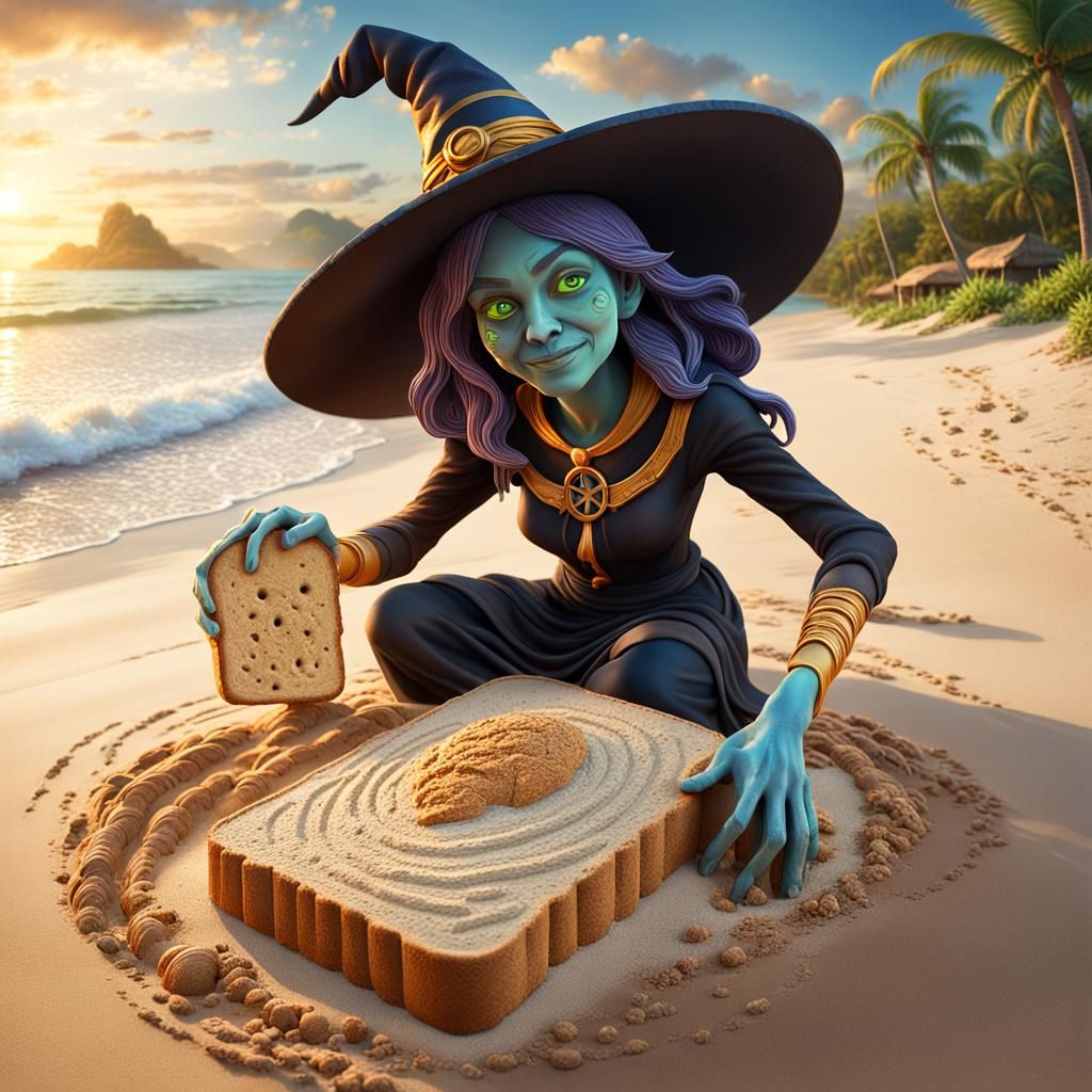 The Sand Witch 3.0.  by @Omimimo
