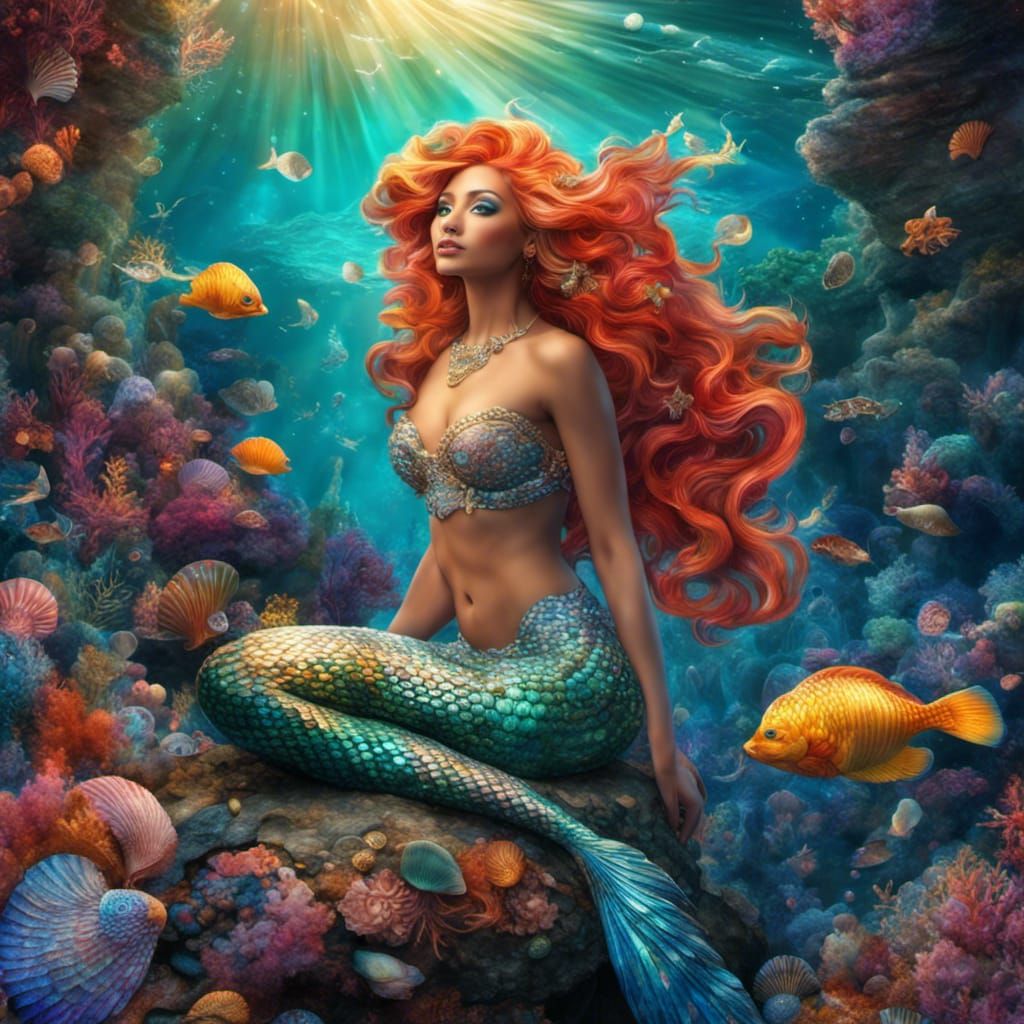 Mermaid Cove  by @Illyeria