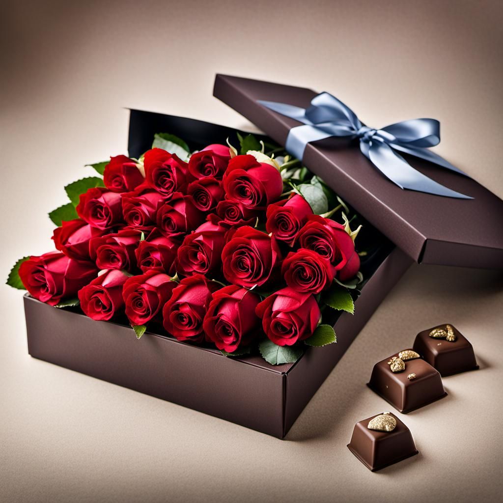 Chocolates and Roses