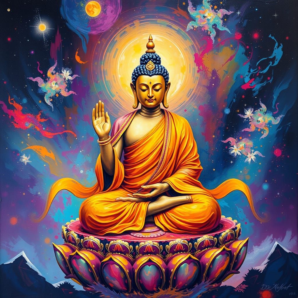 Avalokitesvara Bodhisattva in Holographic Astral Cosmos