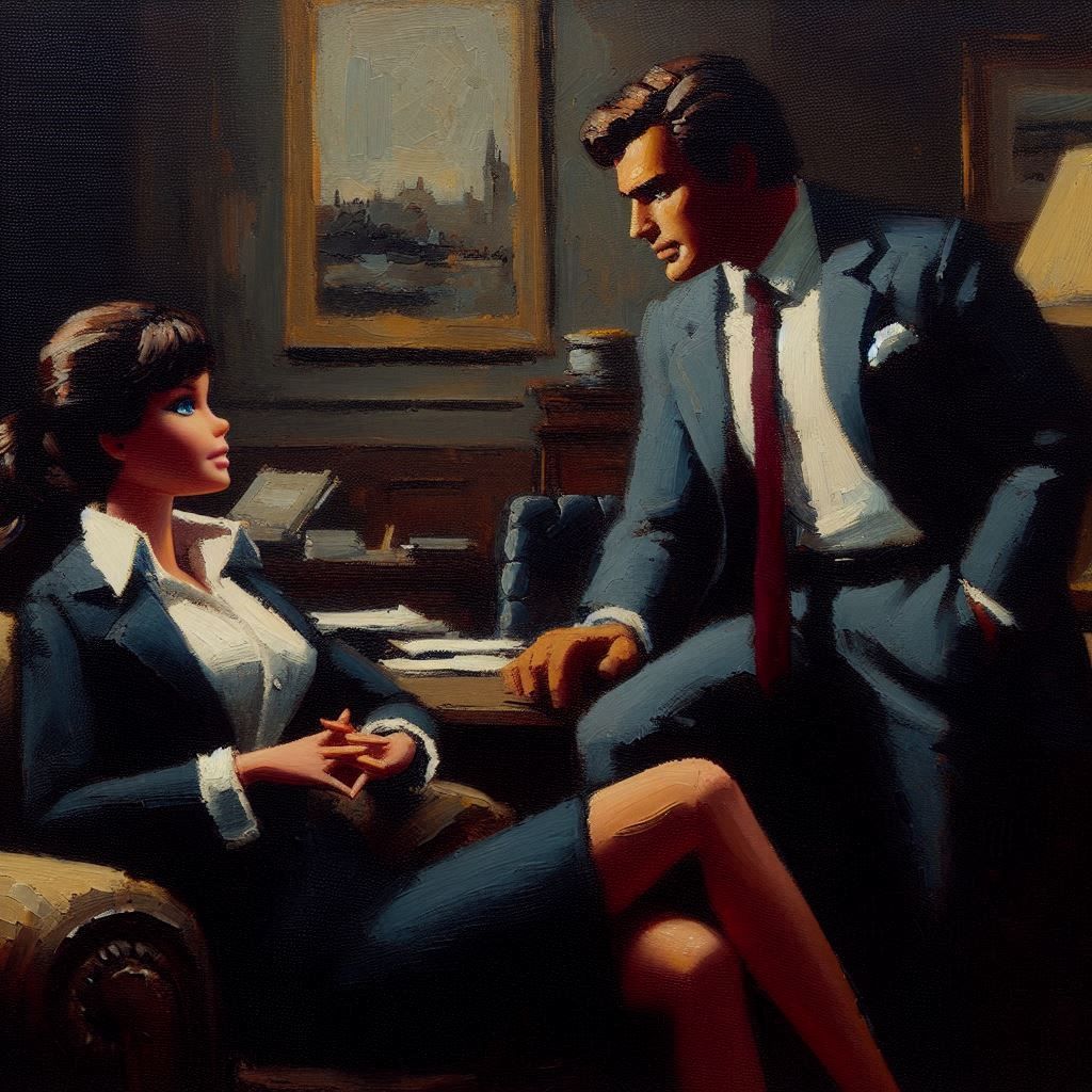 "Law and Order" with Barbie and Ken