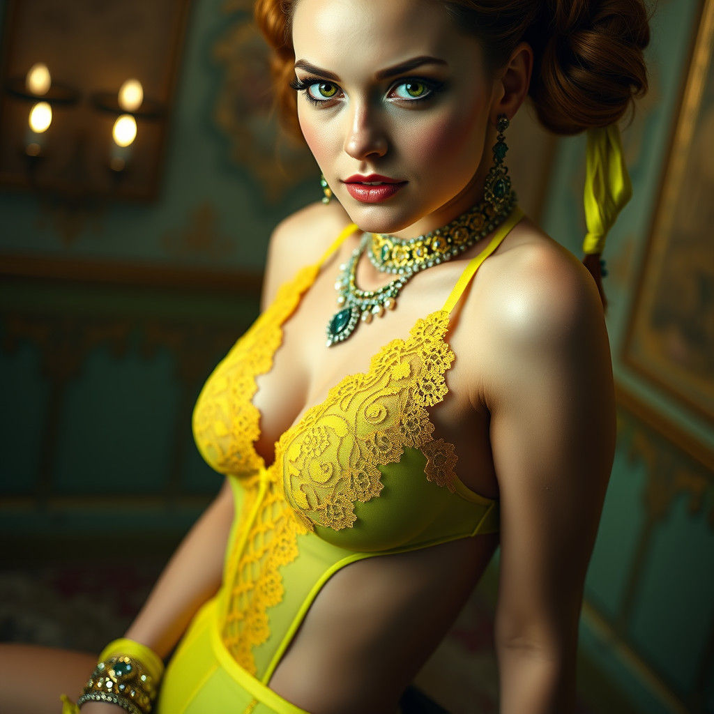 YELLOW & LIME GREEN