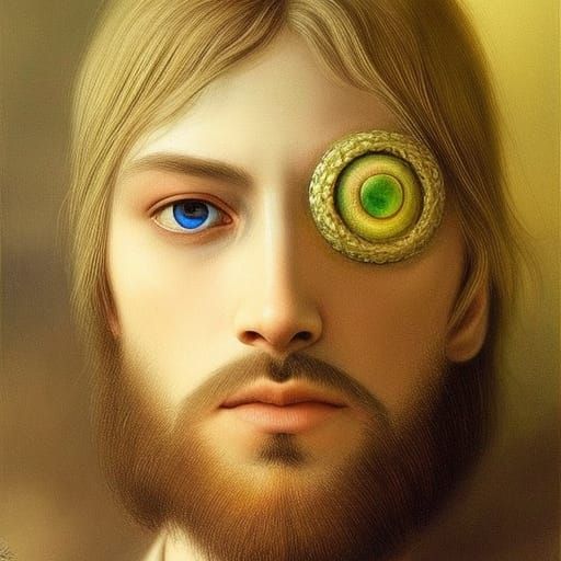 Ses yeux montrent sa tête Ses yeux sont la fraîcheur de l'ét...