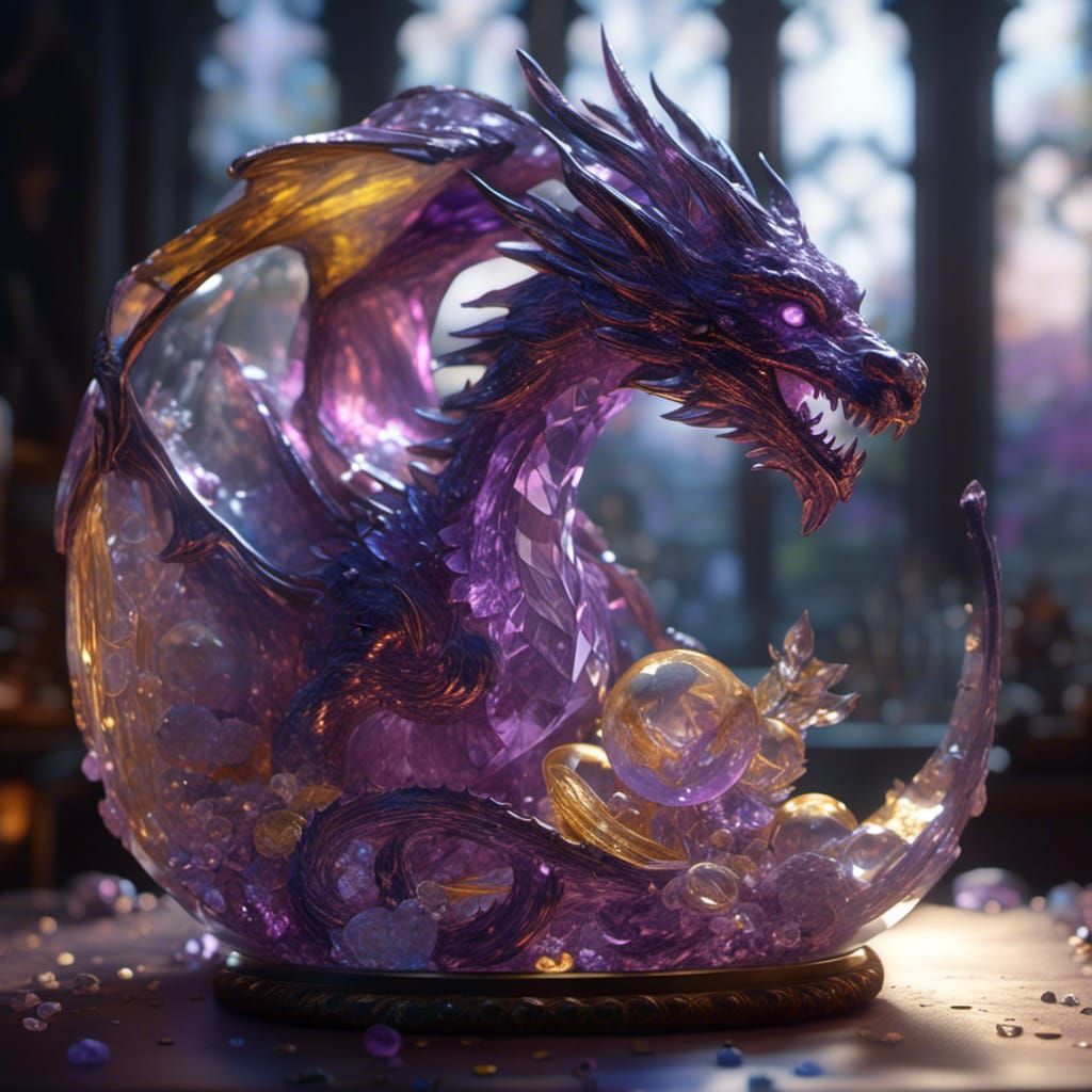 Crystal dragon