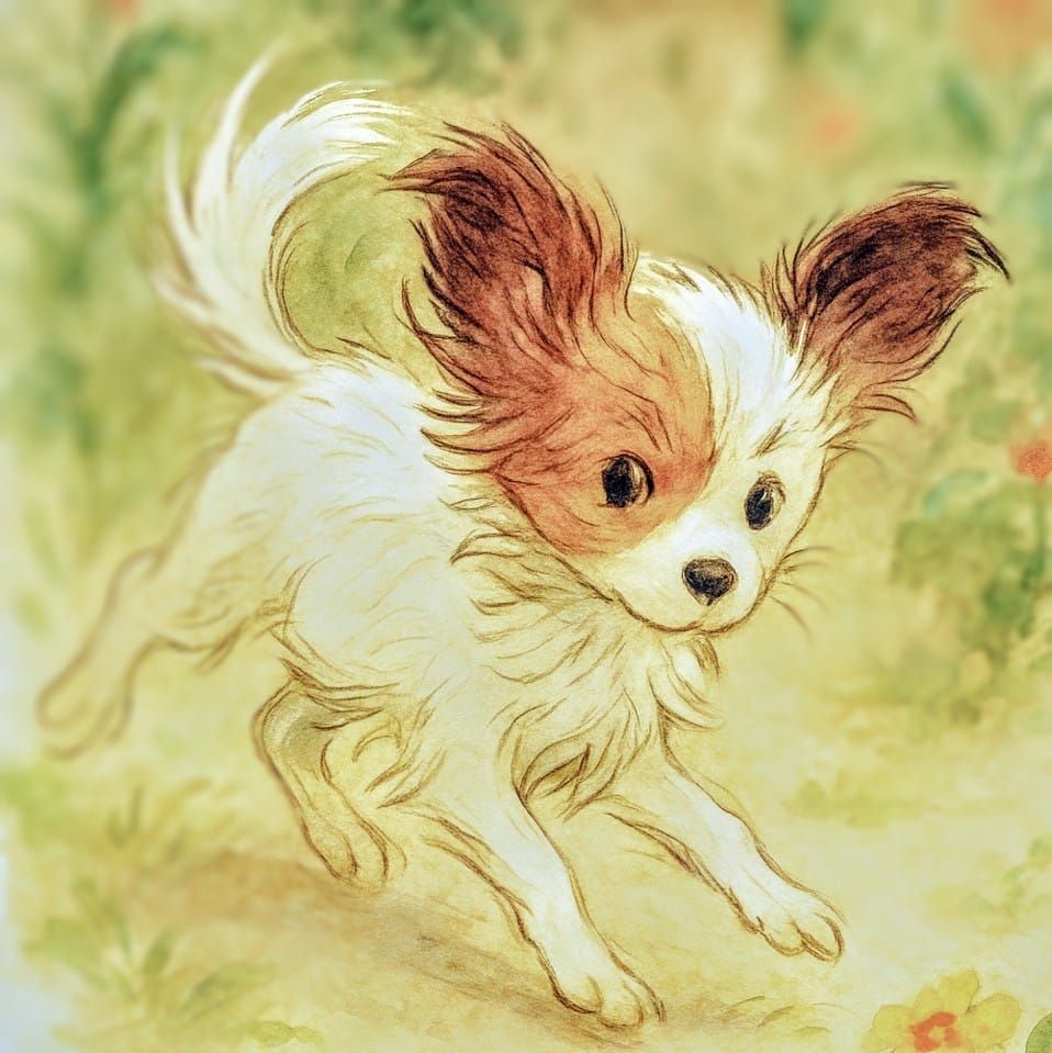 Qillon Papillón pup