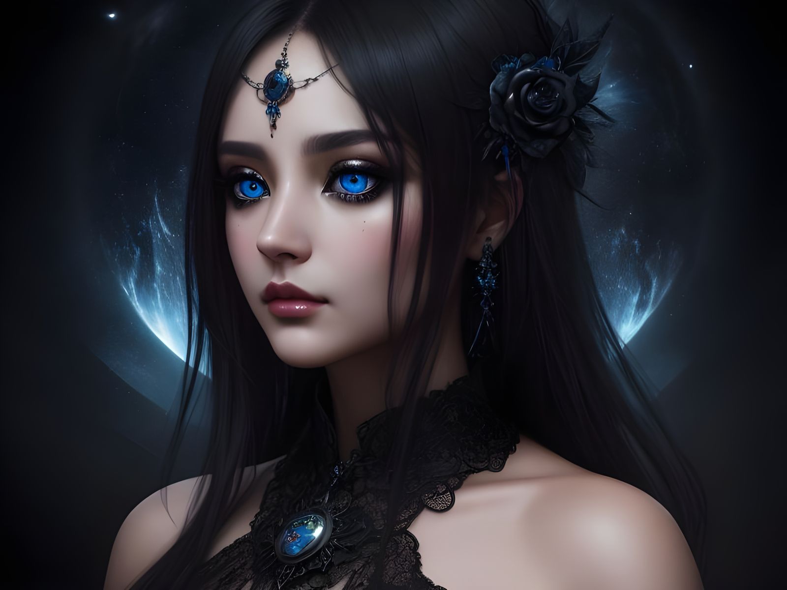 Beautiful Blue - AI Generated Artwork - NightCafe Creator