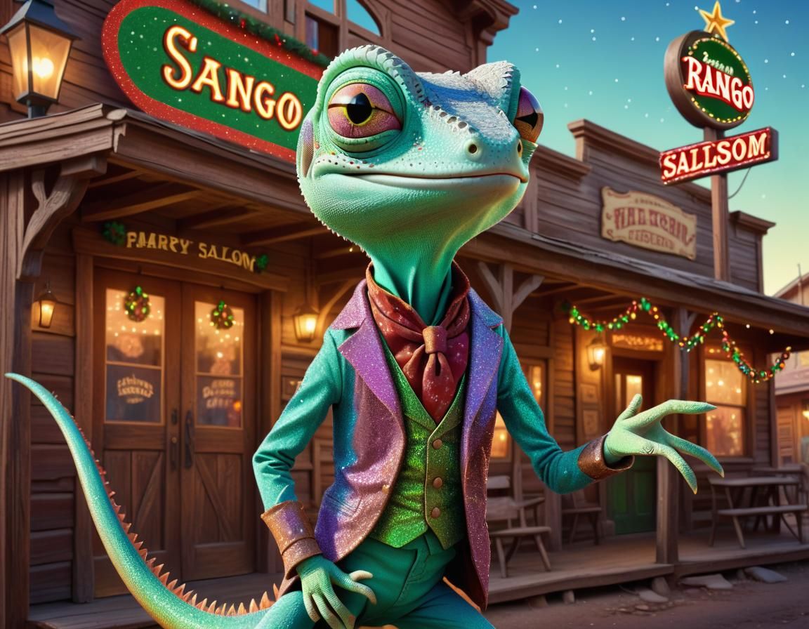 Rango Believe in that there sign. For as long as it hangs there we've got hope. AI Generated