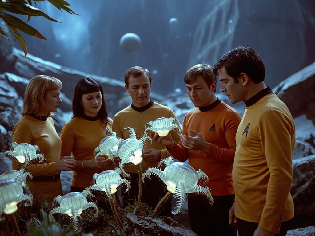 These aliens seem friendly.  by @Staircase Flash