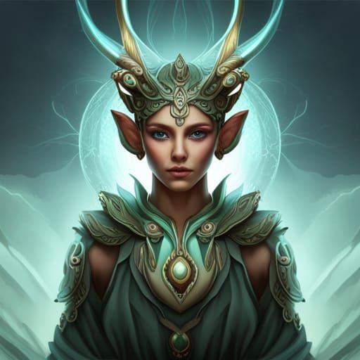 Elf woman - AI Generated Artwork - NightCafe Creator