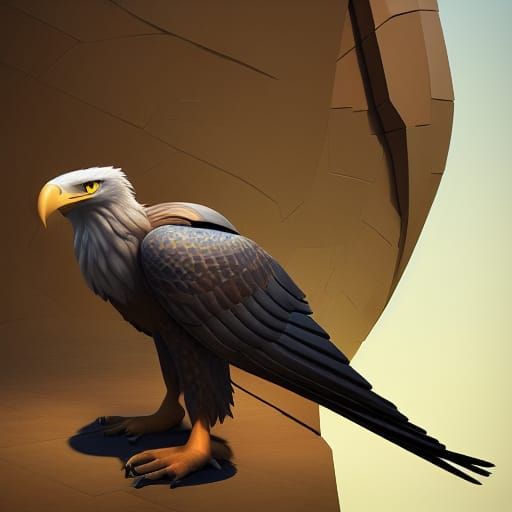 The wounded Eagle