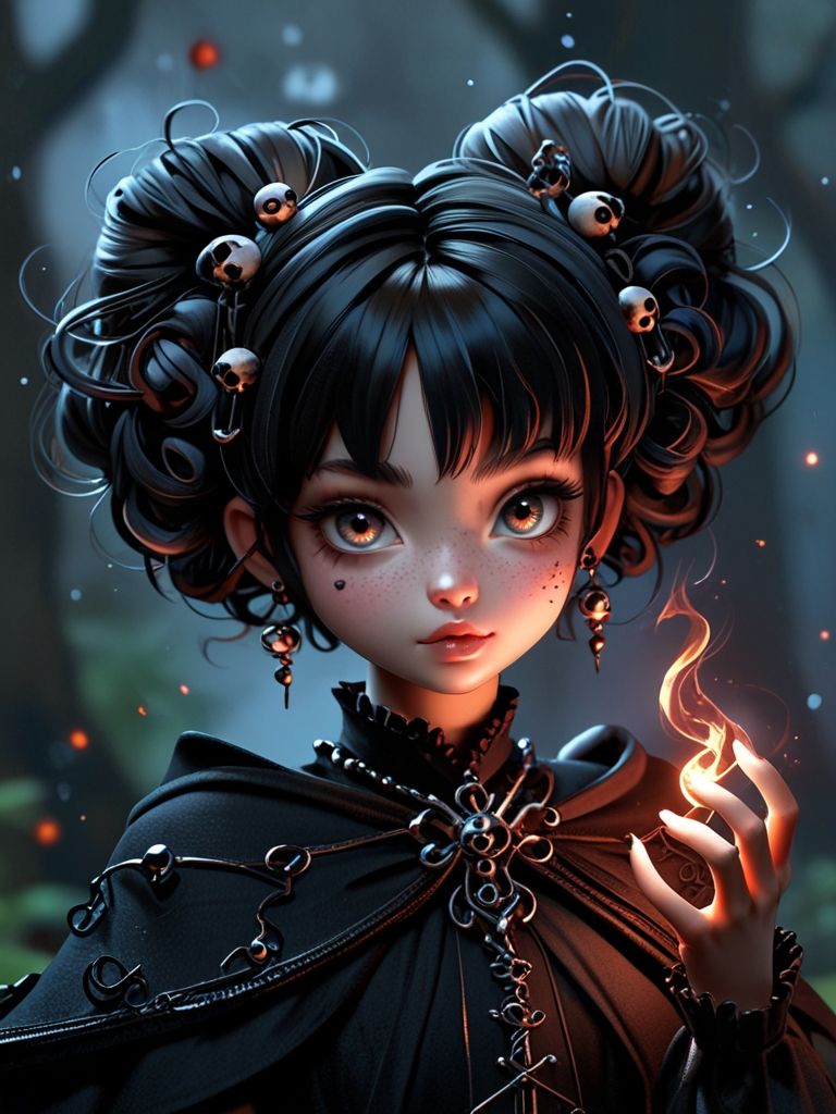 Viola Black Little Witch