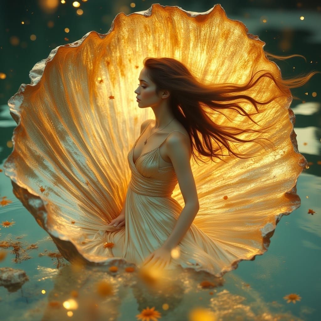 <lora:DreamweaverFlux:1.0> <lora:Double BlackWhite v1:1.0> <lora:MJ6-1 DExposure:1.0> <lora:Double Photoreal v2:1.0> <lora:Ancient Gold:1.0>...