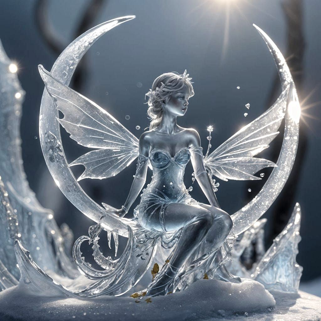 Ice Fairy II  by @Floe Joe 