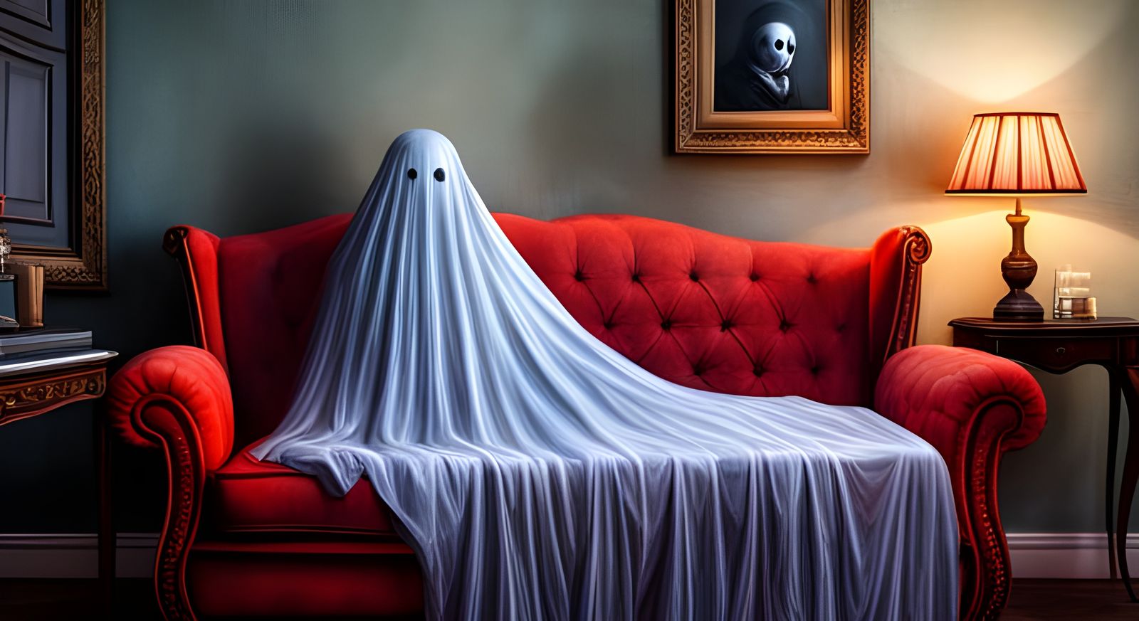 Spooky’s Favorite Couch  by @Lady Bluejayy