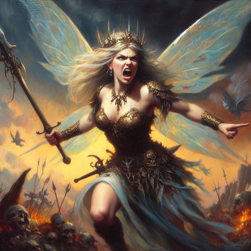 To battle - pixie women