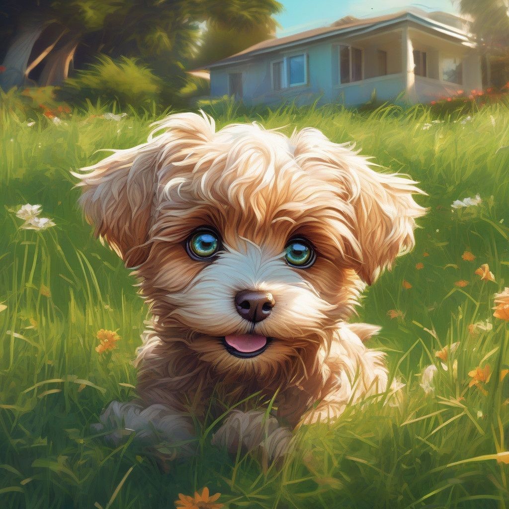 Affenpoo (Affenpinscher+Poodle)