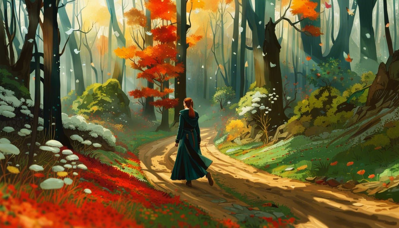 Magical Forest Path