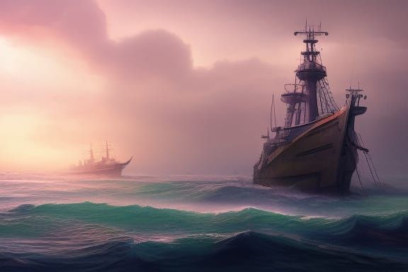 Foggy Sea