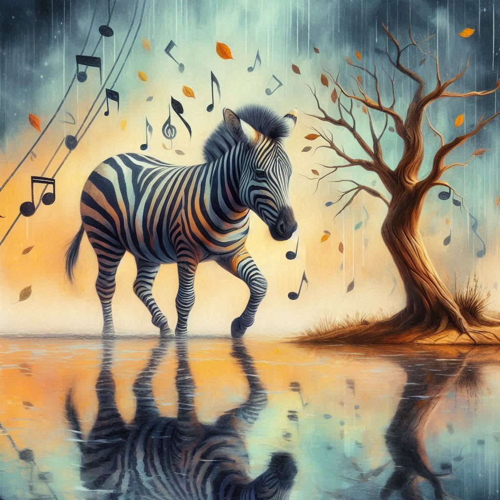 Zebre, chant