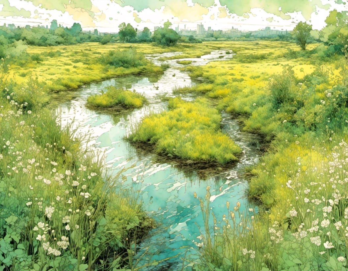 Polychromous Landscape