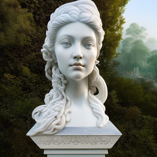 undine bust  by @Djohn Coper