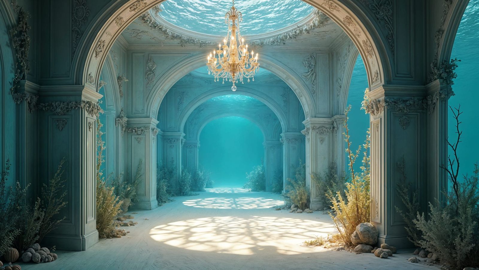 Sunshine in the water