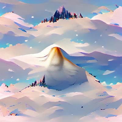 snow mountain