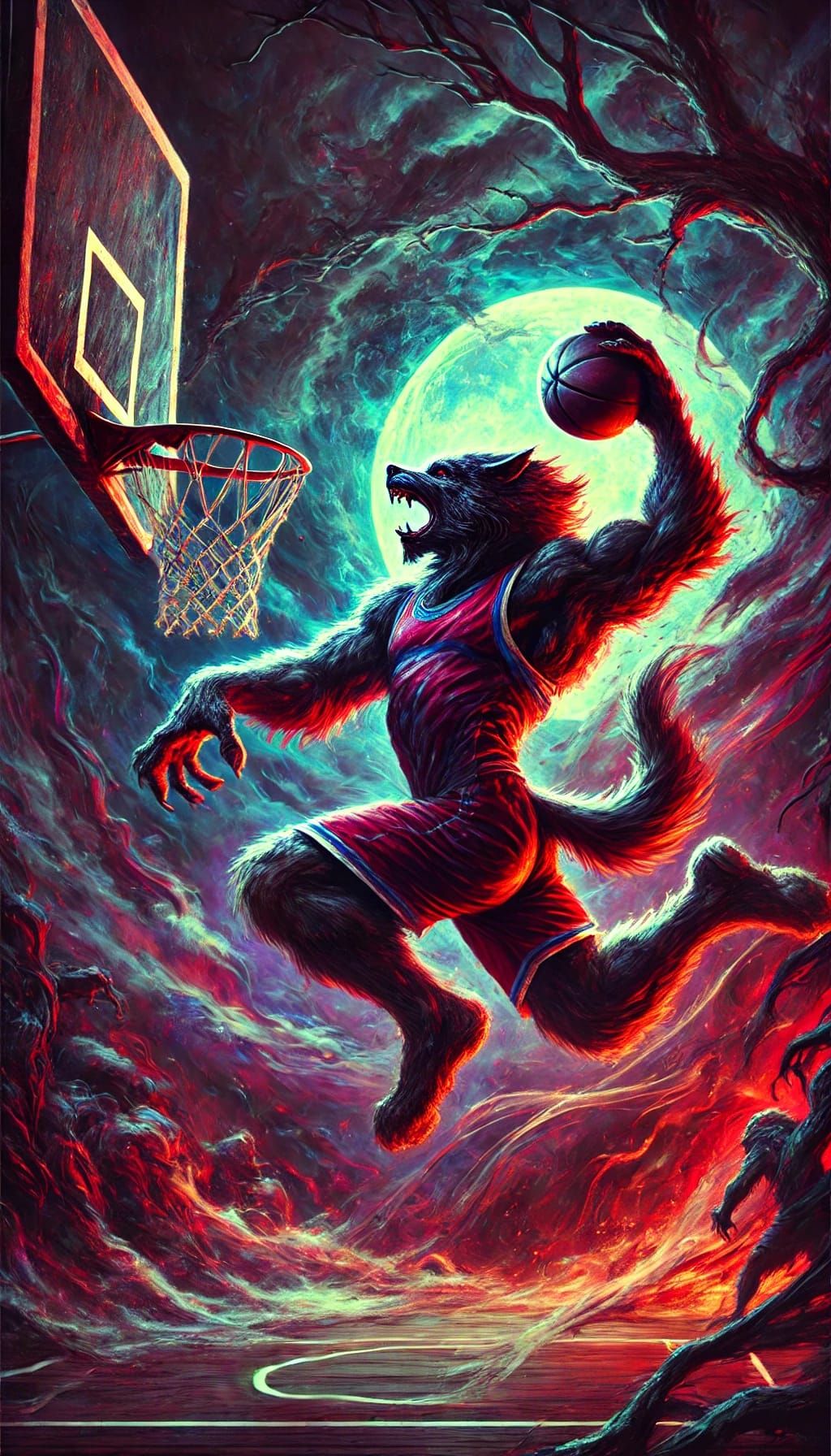 Full Moon Dunk: Court of the Beast