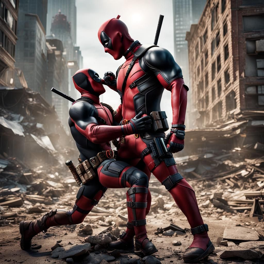 Deadpool marrying himself