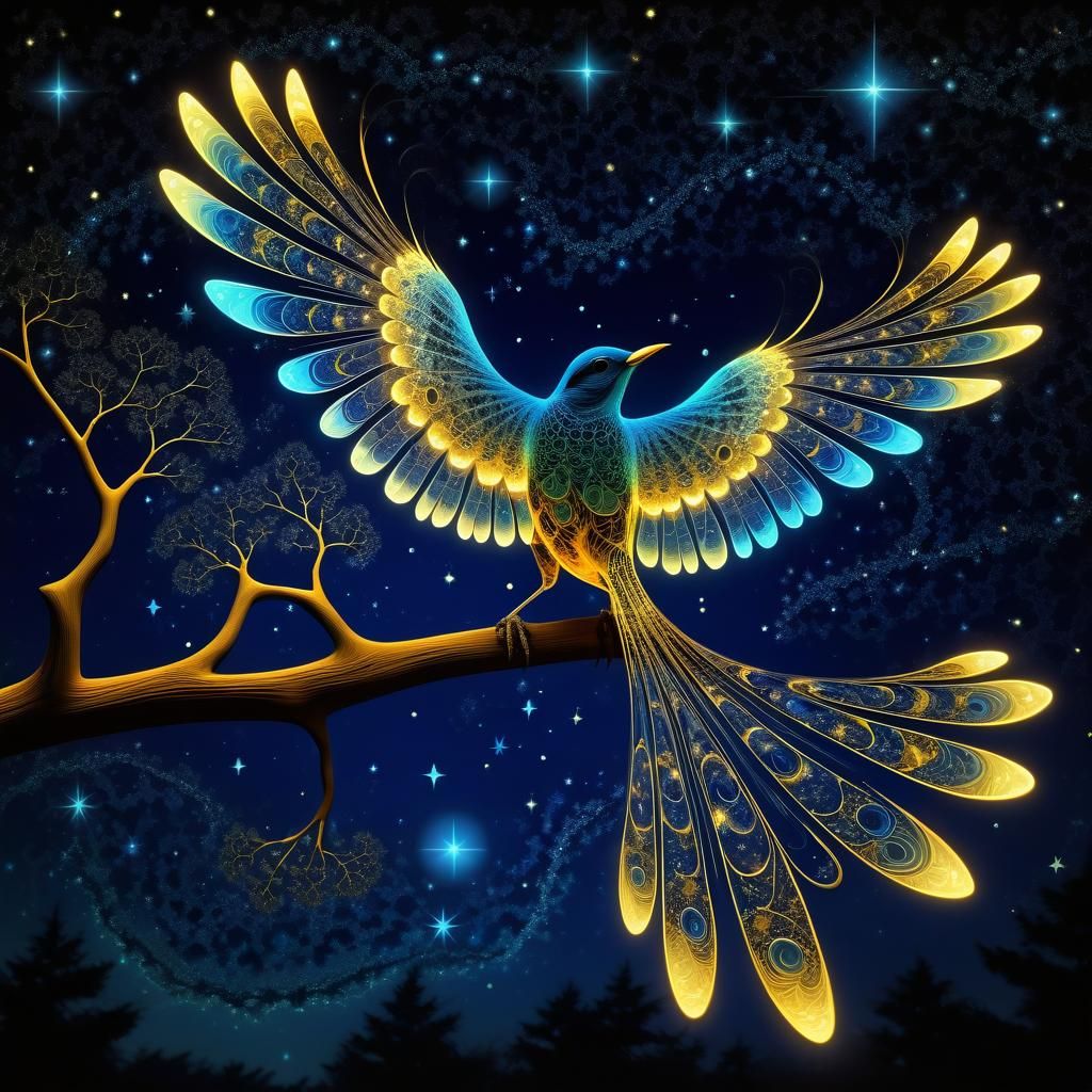 Fractal Feathers