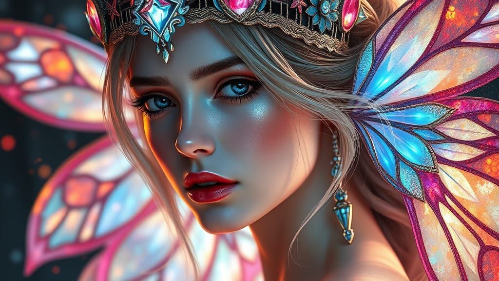 Lilien Fairy Queen Concept Art Portrait