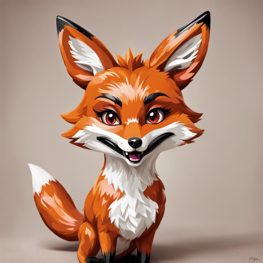 Foxy Freak - AI Generated Artwork - NightCafe Creator