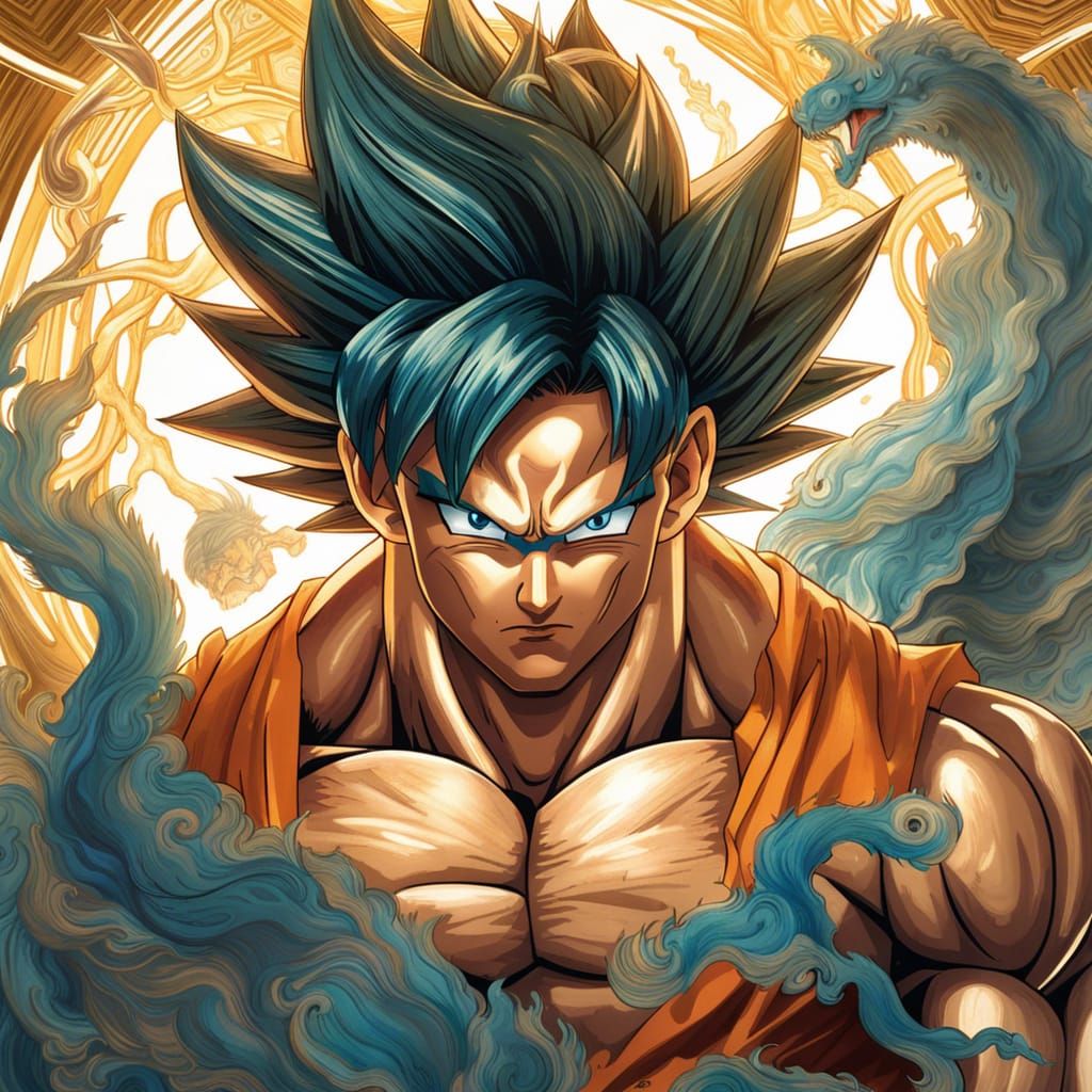 Goku - AI Generated Artwork - NightCafe Creator