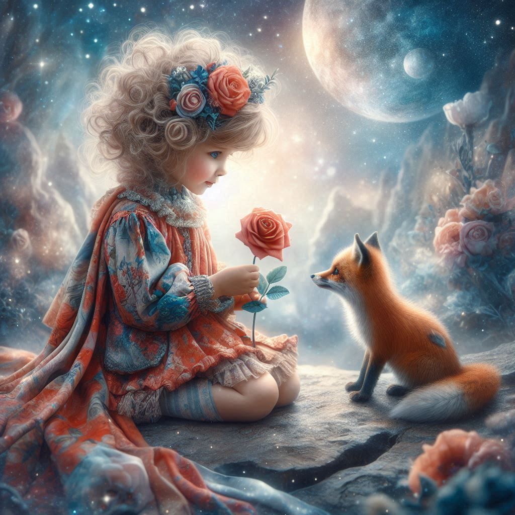 The Little Rose and the Curious Fox