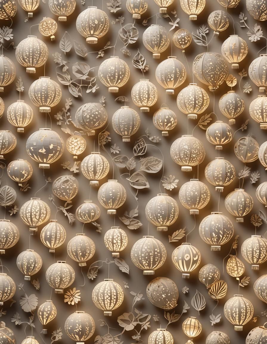 paper lanterns