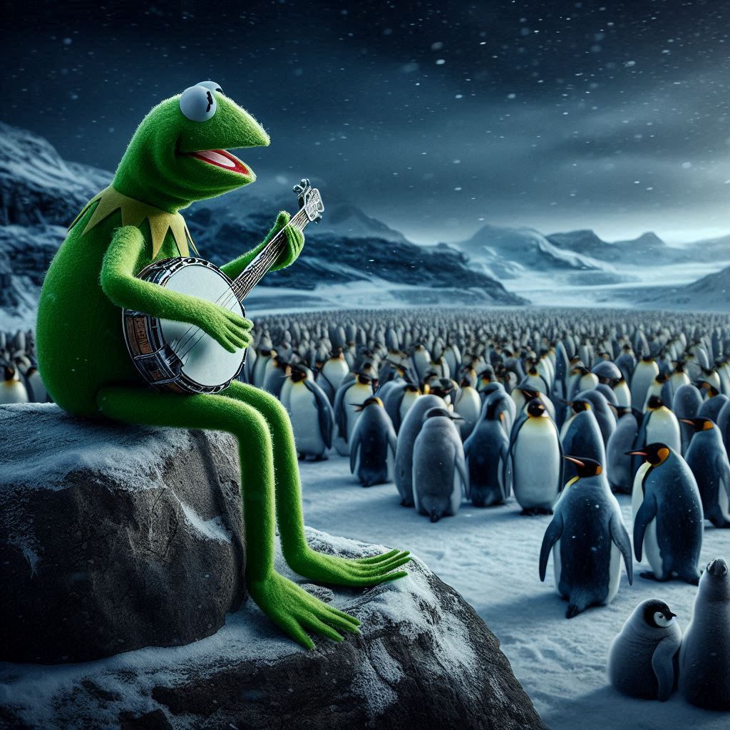 It Ain't Easy Being Green